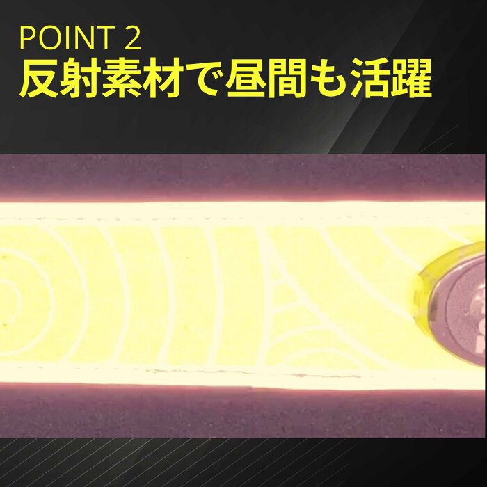 LED充電式光るスラップバンド 1本入り 手首 足首 USB充電池 フリーサイズ 全3色 ランニング ライト